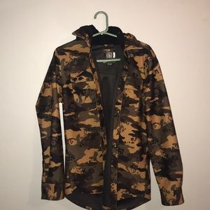 Volcom Camo hooded jacket